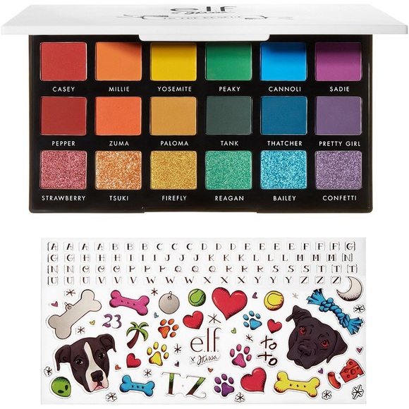 NIB e.l.f. x Jkissa To the Rescue Rainbow Eyeshadow Palette & Stickers 🌈 - Picture 4 of 4